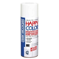 Σπρέι Ηλεκτρικών Συσκευών Happy Color SARATOGA 400ml Λευκό