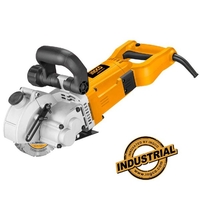 Επαγγελματική Φρέζα - Καναλοποιός Τοίχων Υγρής - Ξηράς Κοπής 3000W/125mm INGCO WLC30001