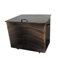 Μεταλλικό Κουτί Αποθήκευσης Ξύλων Με Καπάκι 11-73-L