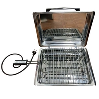 Ψησταριά Ηλεκτρική Inox Με Καπάκι 2500W