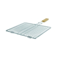 Σχάρα Χρωμίου Διπλή Χωρίς Πόδια 35 X 40 cm