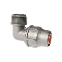 Γωνία Αρσενική Ρακόρ Lock 6 ATM