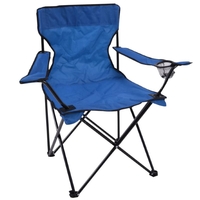 Καρέκλα Camping Πτυσσόμενη Μπλε