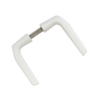 Πόμολο Αλουμινίου Λευκό MR08932 Μartin (Ζεύγος)