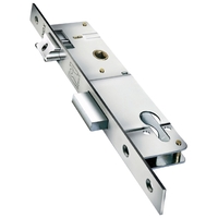 Κλειδαριά Γλωσσού Domus 91135XT 35mm INOX  Για Πόρτα Αλουμινίου