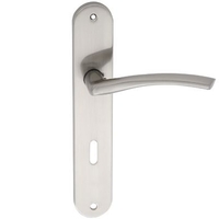 Πόμολο Πόρτας Ζ-021 Νίκελ Ματ (Ζεύγος)