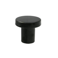 Πόμολο επίπλων 6090 Μαύρο Ματ 24mm