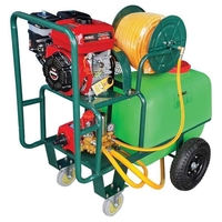 Ψεκαστικό Συγκρότημα Βενζινοκίνητο MIYAKES OS 100 B22 6.5hp Τετράχρονο Με Βυτίο 100Lt