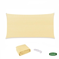 Ορθογώνιο Πανί Σκίασης Μπεζ GRASHER 3Χ4m