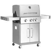 Ψησταριά Υγραερίου BORMANN PRIME BBQ5040 (3+1 Εστίες) 13.5kW