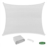 Τετράγωνο Πανί Σκίασης Γκρι GRASHER 5Χ5m