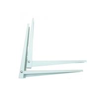 Βάση Κλιματιστικού Τοίχου 40Χ40 cm Λευκή Σπαστή 