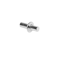 Shelf Stop Corner Φ5mm Nickel (12PCS)
