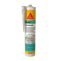 Σιλικόνη SIKASIL Μαύρη Γενικής Χρήσης 280ml