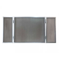 Κάλυψη Τζακιού Τρίφυλλη Ασημί BORMANN BFT1030