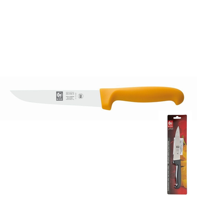 Knife Yellow ICEL 10cm