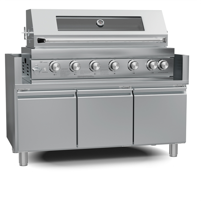 ΕΡΜΑΡΙΟ INOX BBQ TGH-B1-B8B-G ΜΕ ΠΟΡΤΕΣ