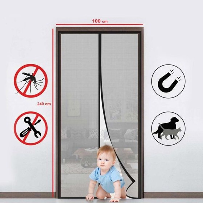 Magnetic Door Screen 100x220cm
