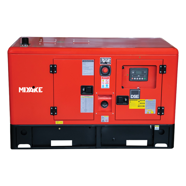 Γενήτρια πετρελαίου MIYAKE Kλειστού Τύπου 20 kVA 1500rpm
