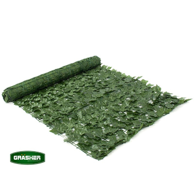 Φυλλωσιά Συνθετική Σε Πλέγμα Πράσινο 100x500cm GRASHER