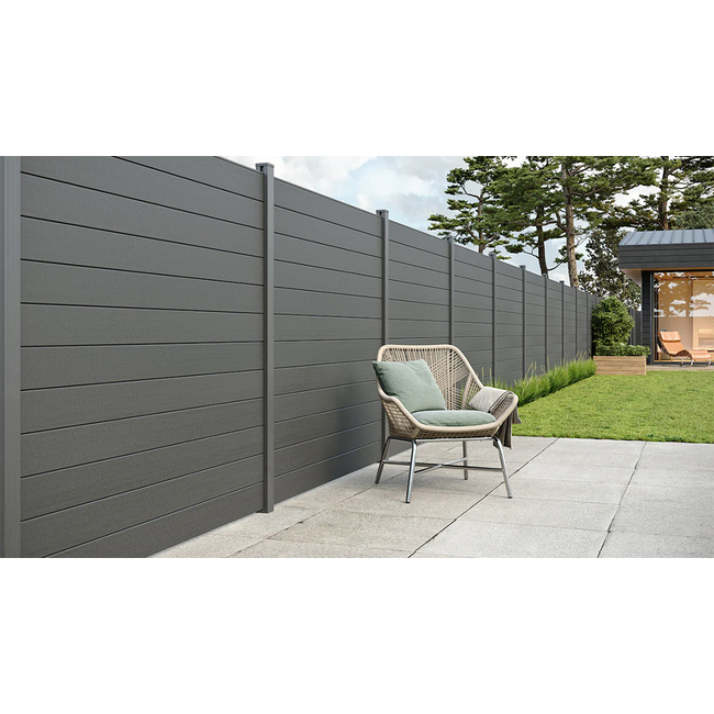 WPC ΠΕΡΙΦΡΑΞΗΣ PRIVE 20/120mm L.GREY 60180 NewPlan
