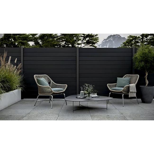 WPC ΠΕΡΙΦΡΑΞΗΣ PRIVE 20/120mm D.GREY 6050 NewPlan