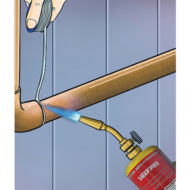 SMAP-PRO Welding Gas Cylinder 400g / 14.1oz