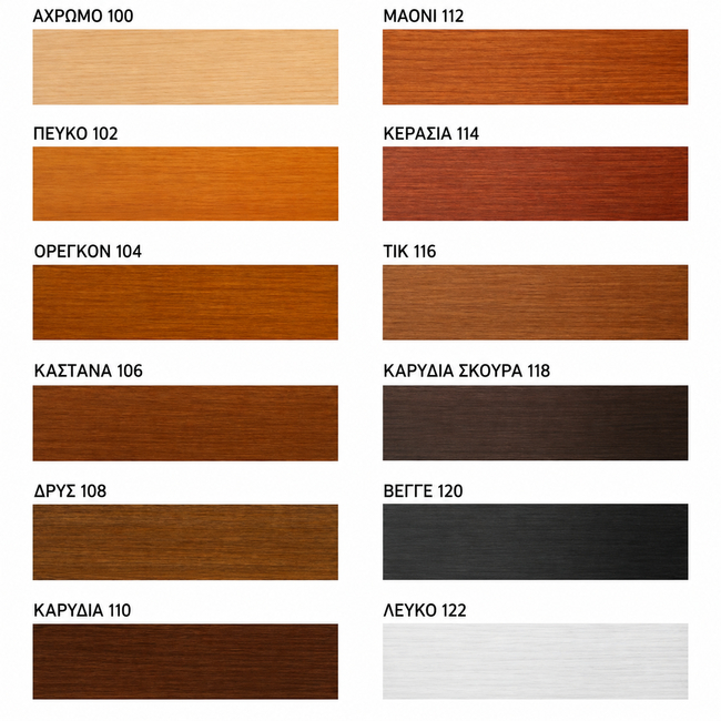 Ακρυλικό βερνίκι Wood Shield - Kraft Paint "Καρυδιά 110" 0.75L