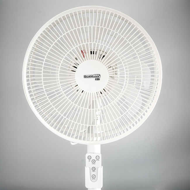 Ανεμιστήρας Με Ορθοστάτη Λευκός BORMANN Φ30 45W