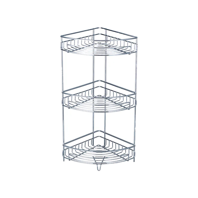 Corner Bathroom Shelf Metal BORMANN BTW9042