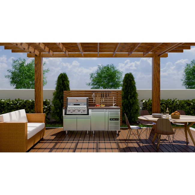 BBQ ΥΓΡΑΕΡΙΟΥ SEMI-PROF TGH-BI-M61 4+1