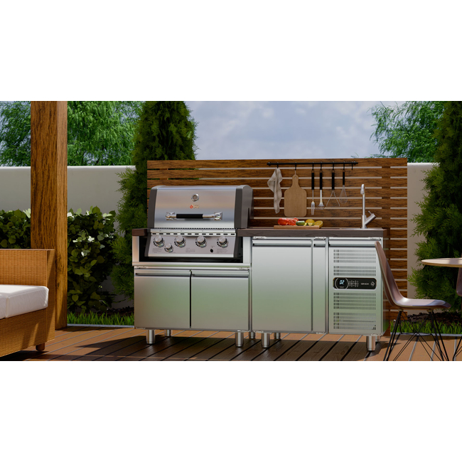 BBQ ΥΓΡΑΕΡΙΟΥ SEMI-PROF TGH-BI-M61 4+1