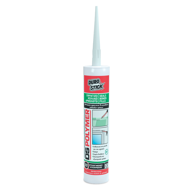 Σιλικόνη Ελαστική Σφραγιστική Ιβουάρ DS-POLYMER DUROFLEX 340g