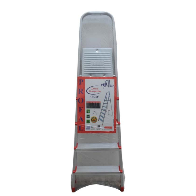 Σκάλα Αλουμινίου ECO 6+1 Ύψος 1,99cm