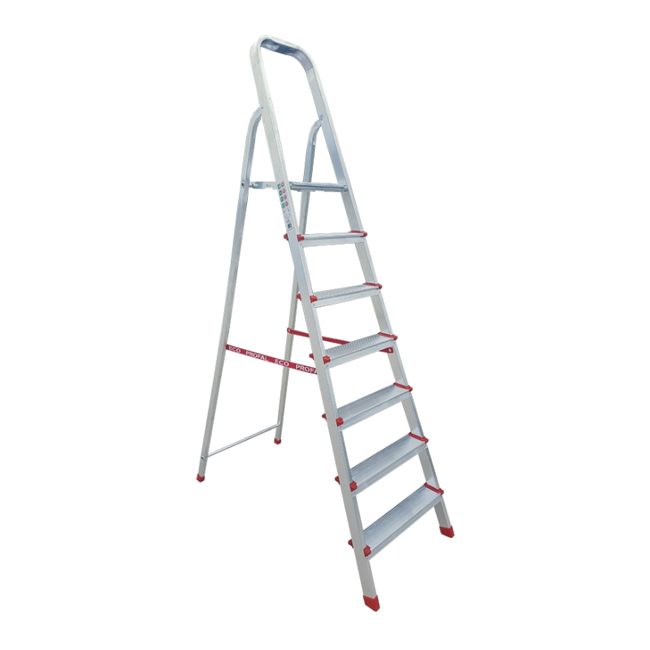Σκάλα Αλουμινίου ECO 6+1 Ύψος 1,99cm