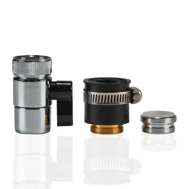 Eiger White Monk Countertop Water Filter with Faucet