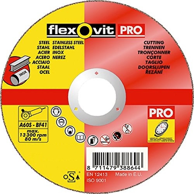 Δίσκος Κοπής Σιδήρου FLEXOVIT 230mm
