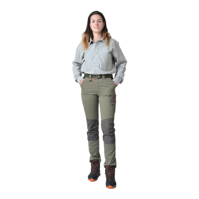 Work Pants Khaki STRECH PYTHON