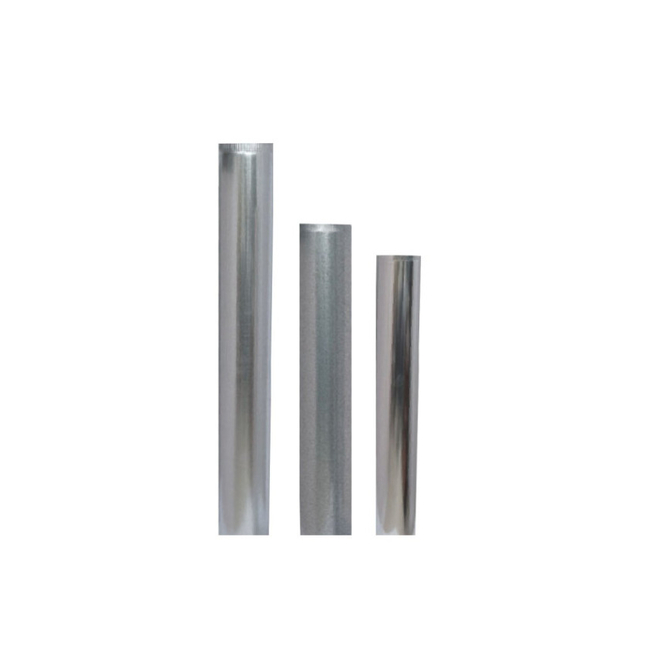 Bouri - Chimney Galvanized Silver Φ150 90cm