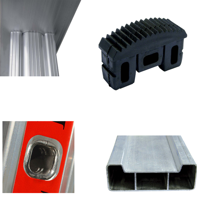 Aluminum Ladder Moni 800115 4M