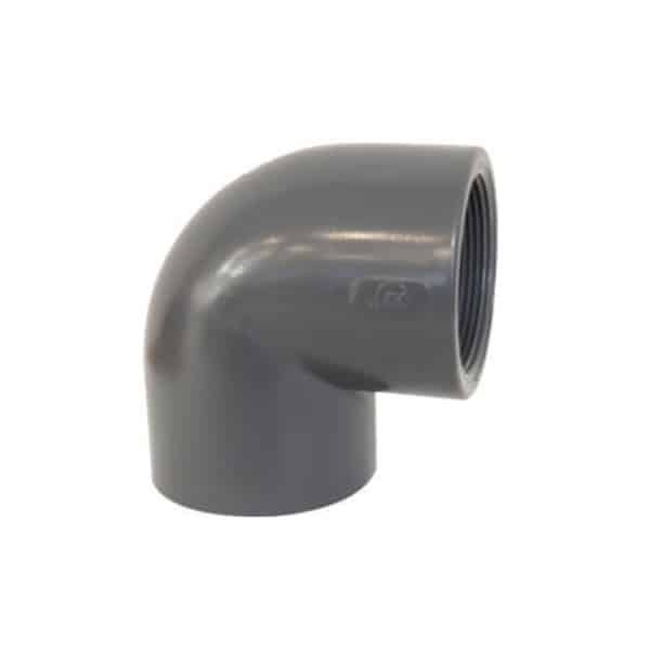 Γωνία Βιδωτή 90° PVC-U