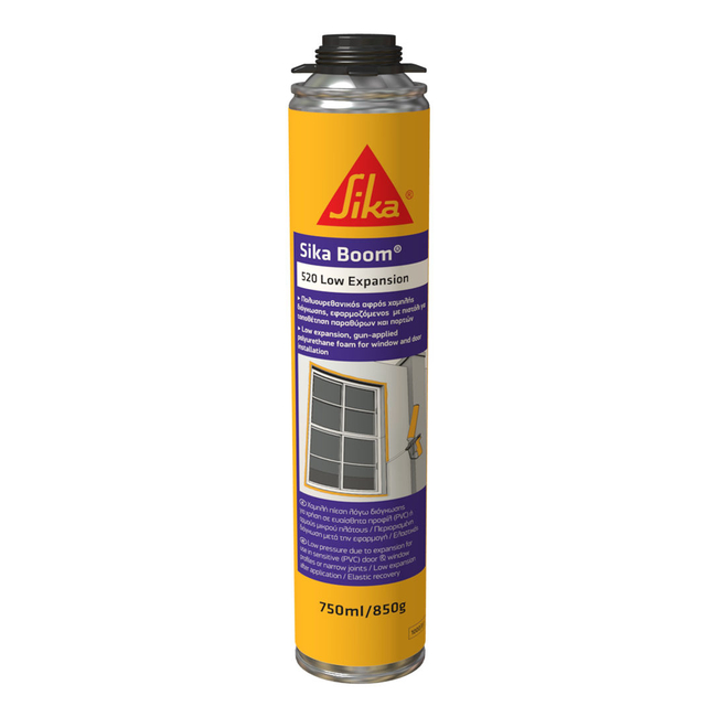 Αφρός Πολυουρεθάνης 750ml SIKA BOOM 520