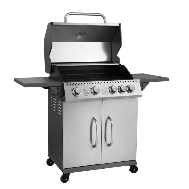 BBQ ΥΓΡΑΕΡΙΟΥ GS GRILL ELITE 4+1 ΙΝΟΧ - 14,5 kW