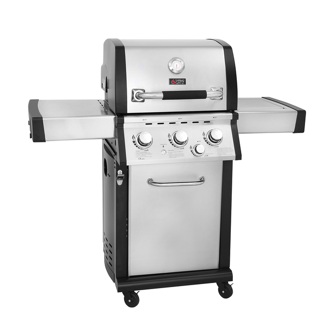 BBQ ΥΓΡΑΕΡΙΟΥ GS GRILL SUPERIOR 3+1 ΙΝΟΧ - 14kW