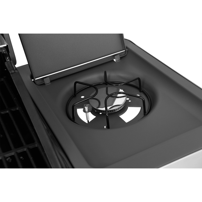 BBQ ΥΓΡΑΕΡΙΟΥ GS GRILL VIEW 4+1+1 ΙΝΟΧ - 18kW