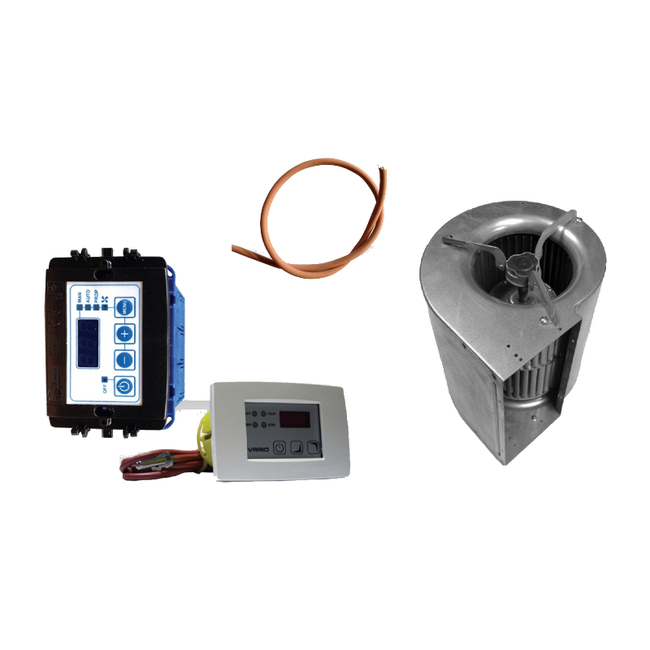 Fireplace Fan Set 800m²/h (Φ250mm)