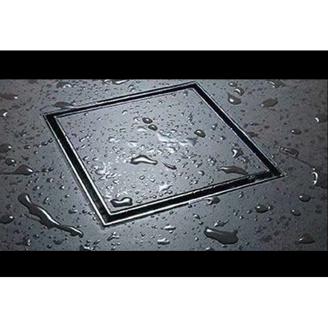 Σχαράκι Μπάνιου Inox Τετράγωνο  13 Χ 13cm