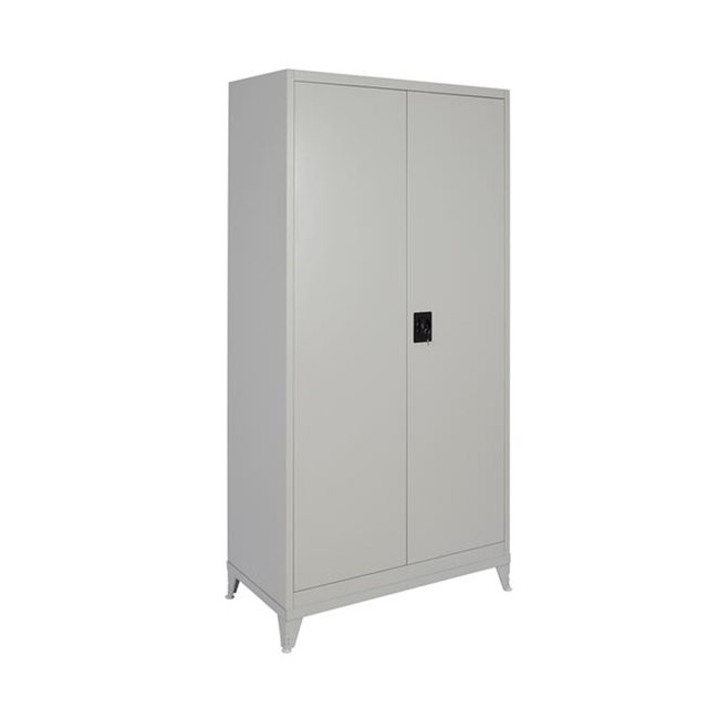 Metal Wardrobe With Legs 2 Doors