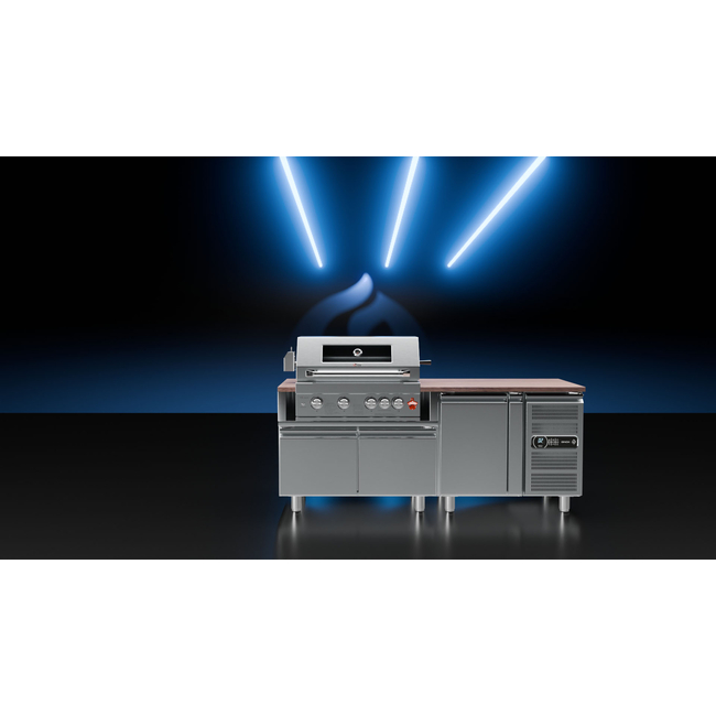 BBQ ΥΓΡΑΕΡΙΟΥ SEMI-PROF TGH-BI-B4-G 4+1 19,3kW