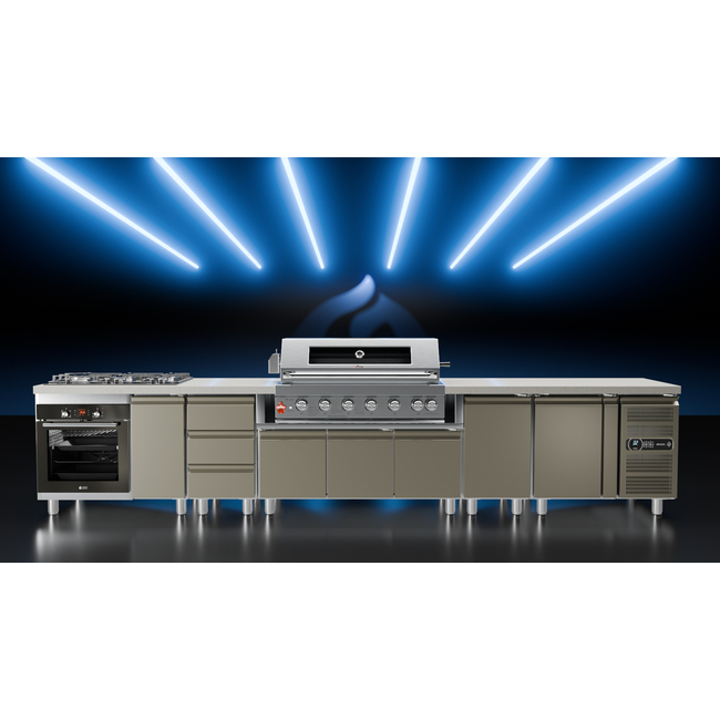 ΕΡΜΑΡΙΟ INOX BBQ TGH-B1-B8B-G ΜΕ ΠΟΡΤΕΣ